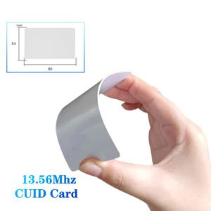 Gen2 스마트 칩 카드 CUID 재기록 가능 복사 키, 13.56Mhz ISO14443 배지, 1K S50 변경 가능 태그 RFID 클론 IC NFC 안티 쉴드 토큰