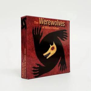 Werewolves 보드 게임 풀 영어 버전, 홈 파티, 성인 금융 가족 카드 게임, 24 카드