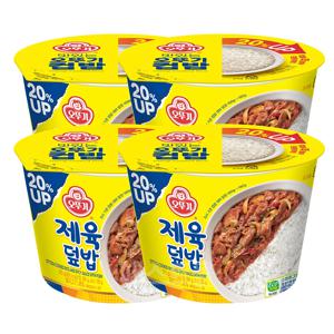 오뚜기컵밥 제육덮밥 310g 4개