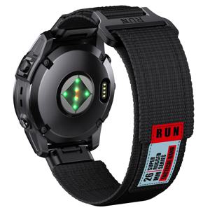 Runcool 가민 페닉스 7 7X 프로 6 6X 5 5X 플러스 퀵핏 스트랩, 본능적 2 교체 팔찌, 폭 22mm, 26mm