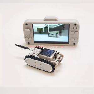 ESP32 APP RC 미니 로봇 자동차 키트, 파이프라인 감지 무선 비디오 카메라 트랙 스캐닝 코드 네트워킹 DIY 키트