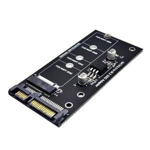 H1111Z 추가 카드 NGFF M.2 어댑터, M2 SATA3 라이저 M.2-SATA 어댑터, SSD M2-SATA 확장 카드 B 키 지원, 30mm, 42mm, 60mm, 80mm