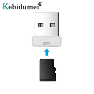 Kebidumei 미니 컴퓨터 카드 리더 초고속 USB 2.0 SD 카드 노트북 컴퓨터 TF 플래시 메모리 카드 리더 어댑터 usb 허브