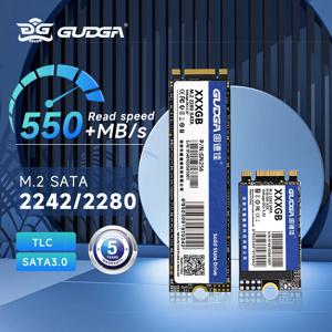 GUDGA SSD 내장 하드 드라이브, 노트북, 데스크탑, PC용 SSD, 240GB, M2, 128GB, 500GB, 1TB, SATA NGFF, M.2, SSD 2242 2280, 256GB, 1TB, M.2, 512GB