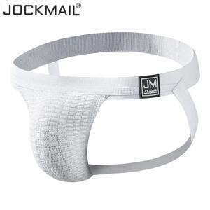 JOCKMAIL-남성 속옷, 서포터, 로우 라이즈 스트레치 퍼포먼스 조크 스트랩, 섹시한 남성 속옷, 게이 속옷