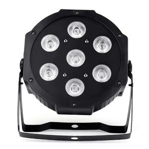 LED RGBW 및 UV LED 파 워시 디스코 파티 조명, RGBW DMX 컨트롤러, Dj 디스코 파티 바, 7x12w, 7x18W RGBWA