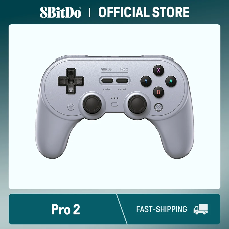 8BitDo 블루투스 게임 패드, 홀 효과 조이스틱, 닌텐도 스위치, PC, 맥 OS, 안드로이드, 스팀 데크, 라즈베리 파이용, 프로 2 신제품