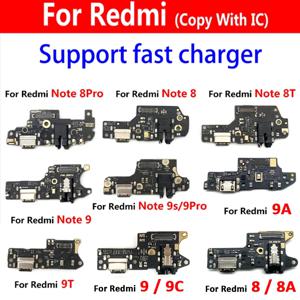 USB 포트 충전기 도크 플러그 커넥터 충전 보드, 샤오미 레드미 K30 4G 5G 9A 9C 8A 노트 7 8 9 프로 8T 9S 9T 용 마이크로 보드, 신제품