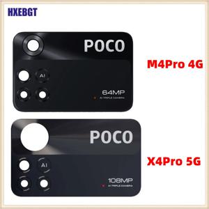 샤오미 포코 M4 프로 4G X4 프로 5G 용 카메라 렌즈 유리, 후면 카메라 유리 렌즈, 스마트폰 교체 부품