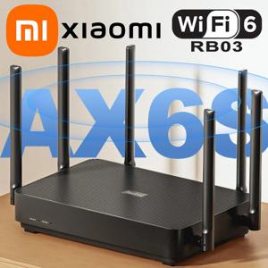 샤오미 레드미 AX6S 라우터 3200 Mbps 2.4G 5GHz 메쉬 WIFI6 256MB 신호 증폭기, 와이파이 반복 네트워킹 확장기 MU-MIMO 병렬