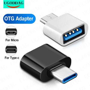 OTG 타입 C To Usb 어댑터 2.0 마이크로 Usb 전화 어댑터, Usb C 스마트폰 노트북 Usb 마우스 게임 패드 플래시 디스크 Otg 플러그