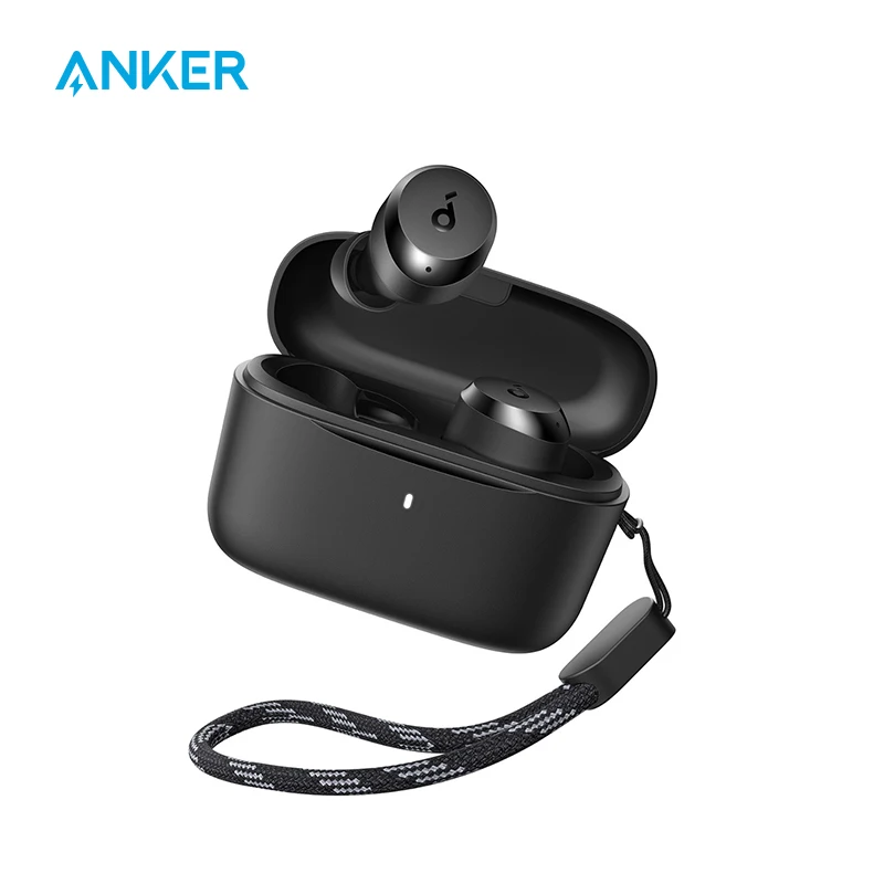 Anker A20i 진정한 무선 블루투스 5.3 사운드코어 앱 맞춤형 사운드 이어버드, 28 시간 긴 재생 시간 방수