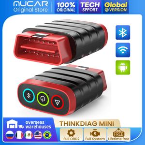 THINKCAR Thinkdiag 미니 OBD2 스캐너, 전체 시스템 블루투스 자동차 진단 도구, OBD 코드 리더 스캔, 평생 무료 업데이트