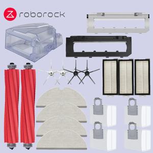 Roborock 로봇 진공 청소기 예비 부품, 메인 사이드 브러시 걸레 천 먼지 봉투, Q7 Max,Q7 Max +,Q7 Plus,T8 Hepa 필터