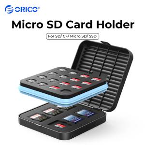 ORICO SD 카드 케이스, 마이크로 SD 카드홀더 케이스, 소프트 폼, 내부 메모리 카드 보관함, SSD CF SD 카드홀더 정리함