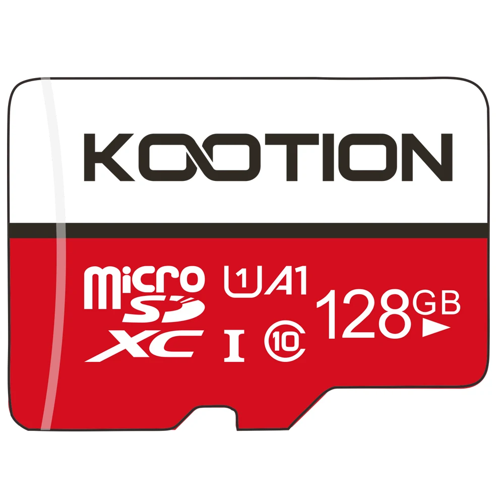 KOOTION 마이크로 SD 플래시 메모리 카드, U1 클래스 10 TF 카드, 휴대폰 및 컴퓨터용 미니 SD 카드, TF 메모리 플래시 카드, 128GB, 64GB, 32GB, 16GB