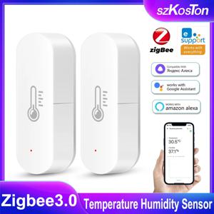 Zigbee Ewelink 앱 스마트 온도 습도 센서, 습도계 온도계, 스마트 홈, Yandex Alice Alexa Google Home으로 작업