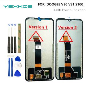 DOOGEE V30 V30T V30Pro V31GT S120 S100 Pro S110 V Max PF10 PRO Falcon 40 LCD DF20 s118 디스플레이 및 터치 스크린 디스플레이, 신제품