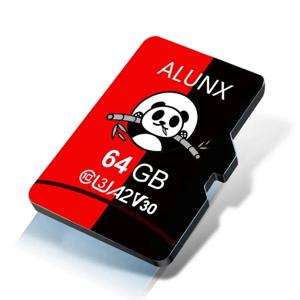 ALUNX 100% 정품 마이크로 TF SD 카드, 메모리 카드 플래시 클래스 10 지지대 휴대폰 UAV, 256G U3, 128GB, 64GB, 32GB, 폭넓게 호환