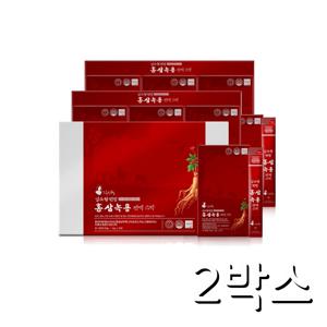 [김소형] 원방 홍삼녹용진액스틱 30포 2개 + 쇼핑백 진액 데일리 홍삼 녹용