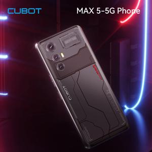 CUBOT MAX 5G 스마트폰, 6.95 인치 144Hz 화면, MTK 디멘시티 8200, 옥타코어 24GB(12 + 12)RAM, 256GB ROM, 안드로이드 14 100MP 메인 카메라