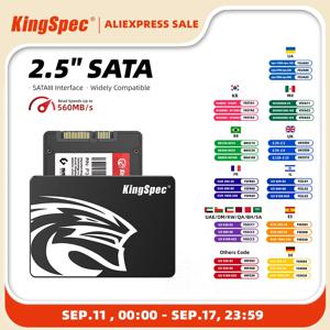 KingSpec Hdd 2.5 SATA3 SSD 120gb 240gb 480gb 128GB 256G 1TB 2TB 4TB 내장 하드 드라이브 하드 디스크 데스크탑