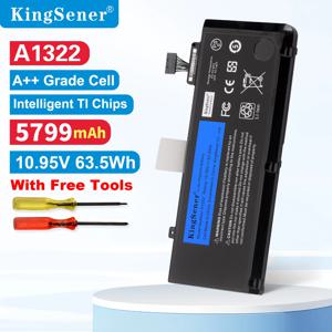 KingSener 애플 맥북 프로용 배터리, A1322 A1278, 13 인치 2009 2010 2011 2012 MB991LL/A MB990LL/A MB990J/A MC700 MC374 MD101 MD314