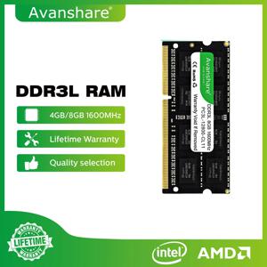 Avanshare 노트북 컴퓨터 램 메모리, DDR3 DDR3L DDR4 Sodimm, 4GB, 8GB, 16GB, 1333MHz, 1600MHz, 2400MHz, 2666MHz, 3200MHz, PC4, PC3L, PC3