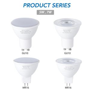 E27 LED 스포트 라이트 GU10 LED 전구 5W E14 LED 램프 220V 스포트라이트 MR16 7W Lampada GU5.3 Corn Light Bulb gu 10 Ampoule 2835 Lamp