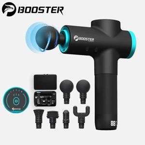 BOOSTER M2-12V LCD 디스플레이 마사지 총 전문 깊은 근육 마사지 기계 바디 릴랙스 근막 총 피트니스