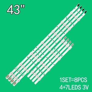 LED 조명 스트립, 삼성 UE43J5500 UE43J5502 UE43J5550 UE43J5600 S _ 5j55 _ 43 _ FL L7 R4 LM41-00117X LM41-00117 W BN96-363