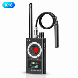 K18 다기능 안티 캔디드 캠 무선 렌즈 장치 파인더, 1MHz-6.5GHz GSM 오디오 버그 파인더, GPS 신호 RF 트래커 감지