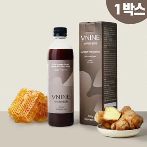 브이나인 생강청 생강진액 생강차 600 g x 1병 벌꿀