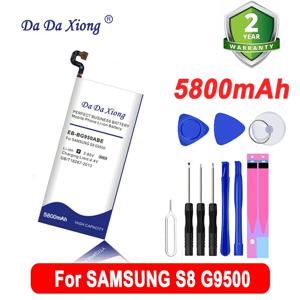 DaDaXiong 5800mAh EB-BG950ABE EB-BG955ABA 삼성 갤럭시 S8 SM-G9508 G9508 G9550 G955F/A G950U SM-G G9500 핸드폰 배터리