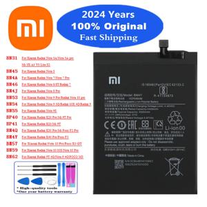 샤오미 Mi Redmi Note 10 10S 10X 9 9S 9T K30 K40 K20 8 8T 7 5 5A Pro POCO X3 M3 F3 F2 Pro 배터리, 2024 년 정품