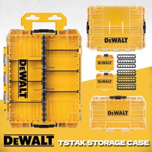 DEWALT TSTAK 견고한 보관 케이스 스크루 드라이버 비트 부품 보관 상자, DT70800, DT70801, DT70801, DWAN2190 전동 공구 액세서리