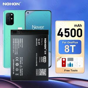 NOHON BLP801 배터리, OnePlus 8T 9RT 9R 8 7 9 Pro 6 6T 5 5T 용 교체 배터리, One Plus 1 + Nord 2 BLP861 BLP699 BLP761