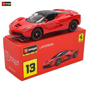 Bburago 페라리 시리즈 다중 모델, LAFerrari 488 458 ENZO F40 599 F12 자동차 다이캐스팅 모델, 소형 체중계 장난감 컬렉션, 1:64