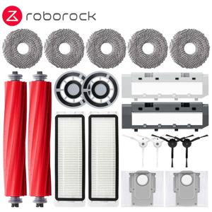 Roborock Q Revo P10 A7400RR 로봇 진공 청소기 액세서리, 메인 사이드 브러시 헤파 필터 걸레 천, 먼지 봉투 예비 부품