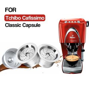 재사용 가능한 캡슐, 3 하트 Modo Lov Tchibo Cafisimo K fee Caffitaly 클래식 커피 메이커, 리필 필터 포드 액세서리