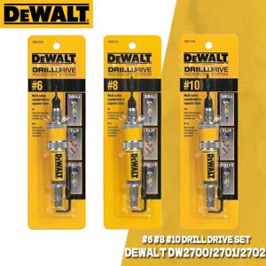 DEWALT 드릴 플립 드라이브 컴플리트 유닛, 카운터 싱크 우드 드릴 비트, DW2700 DW2701 DW2702, #6 #8 #10, 2 in 1 액세서리, 6mm 8mm 10mm