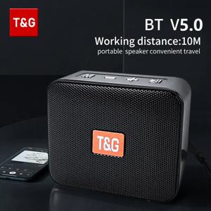 TG166 휴대용 블루투스 스피커, 무선 미니 베이스 칼럼 붐박스, BT, USB, TF, AUX 재생, 야외 확성기, 스마트폰, 태블릿용