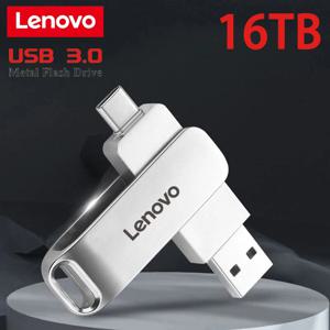 레노버 슈퍼 미니 메탈 USB 플래시 드라이브, 작은 펜드라이브 메모리 스틱, 저장 장치, 방수 U 디스크, 16TB, 128 GB, 256 GB, 512GB, 1TB, 2TB