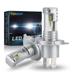 NLpearl LED 오토바이 헤드라이트 전구, Canbus CSP 팬리스, 아우디 혼다 H4 용 하이 로우 빔, LED 전구 헤드램프, H4 9003, 1 개, 2 개