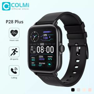 COLMI P28 플러스 블루투스 스마트 워치, 남녀공용 시계, 통화 응답, IP67, GTS 3, 안드로이드 및 iOS 핸드폰 호환