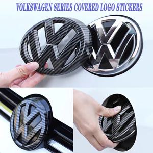 자동차 로고 전면 그릴 후면 트렁크 장식 스티커 액세서리, 폭스바겐 VW GTI 골프 6 7 8 폴로 VW CC 파사트 티구안 T-ROC