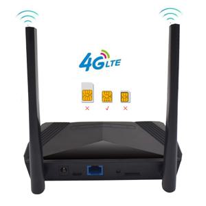 EATPOW 외부 2 안테나 와이파이 라우터, SIM 카드 슬롯, 아시아 국가용, 4G LTE, 300mbps