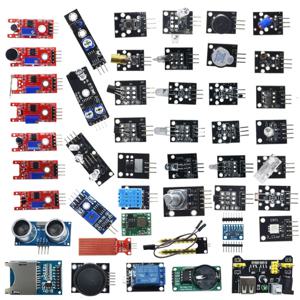 Arduino용 센서 모듈 스타터 키트, 37 in 1 센서 키트, 37 in 1 센서 키트, 화이트 박스, 45 in 1