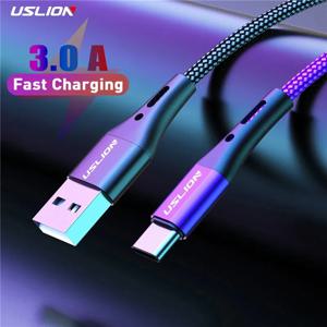 USB C 타입 케이블 와이어, 삼성 S24, S23, 샤오미 미 14, 휴대폰 고속 충전, 마이크로 USB 케이블 충전기, 3A