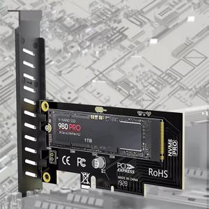 ZoeRax NVME Pro 어댑터 M.2 NVME Pro SSD-PCIe 4.0 어댑터 카드, Pcie 비디오 카드, PC 사운드 카드 pci express m2 어댑터